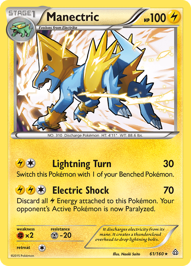 Manectric — Primal Clash #61