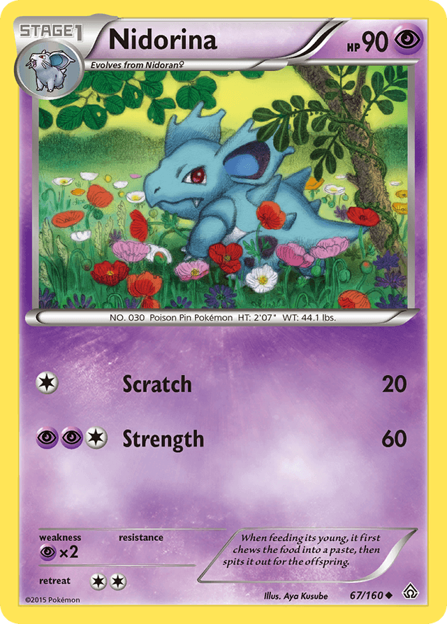 Nidorina — Primal Clash #67