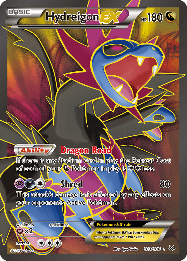 Hydreigon-EX — Roaring Skies #103