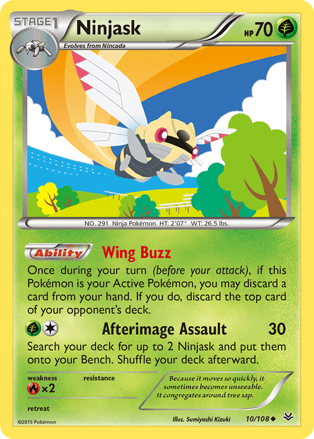 Ninjask — Roaring Skies #10