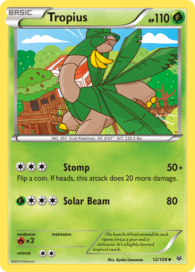 Tropius — Roaring Skies #12