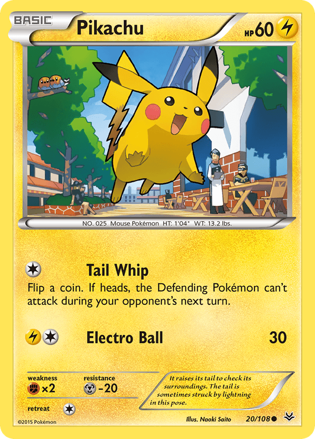 Pikachu — Roaring Skies #20