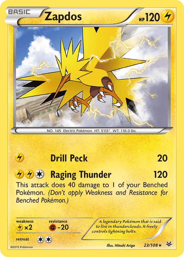 Zapdos — Roaring Skies #23