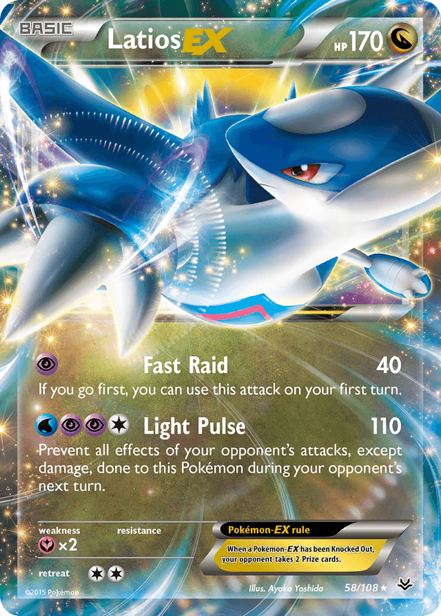 Latios-EX — Roaring Skies #58