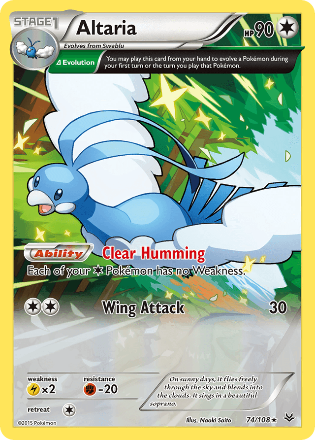 Altaria — Roaring Skies #74