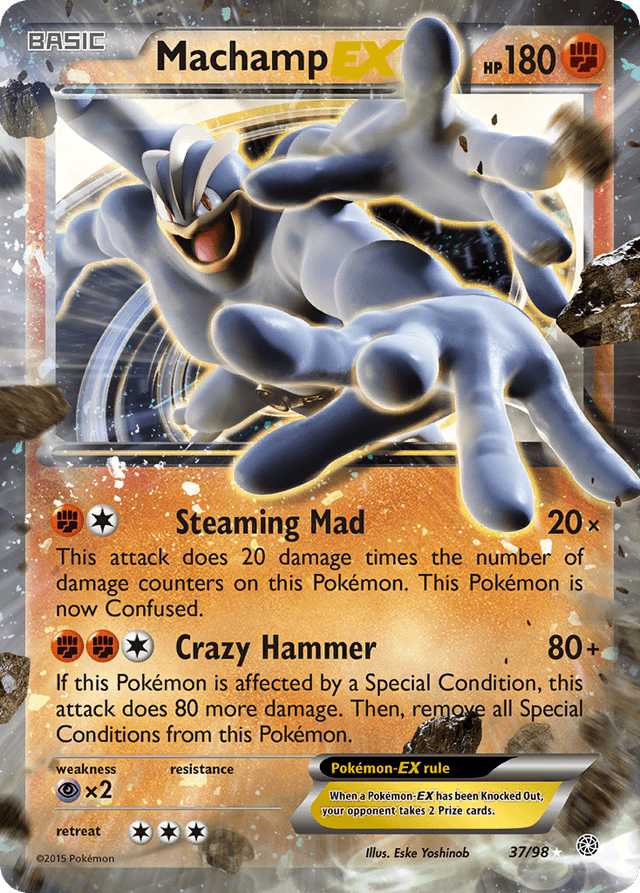 Machamp-EX — Ancient Origins #37