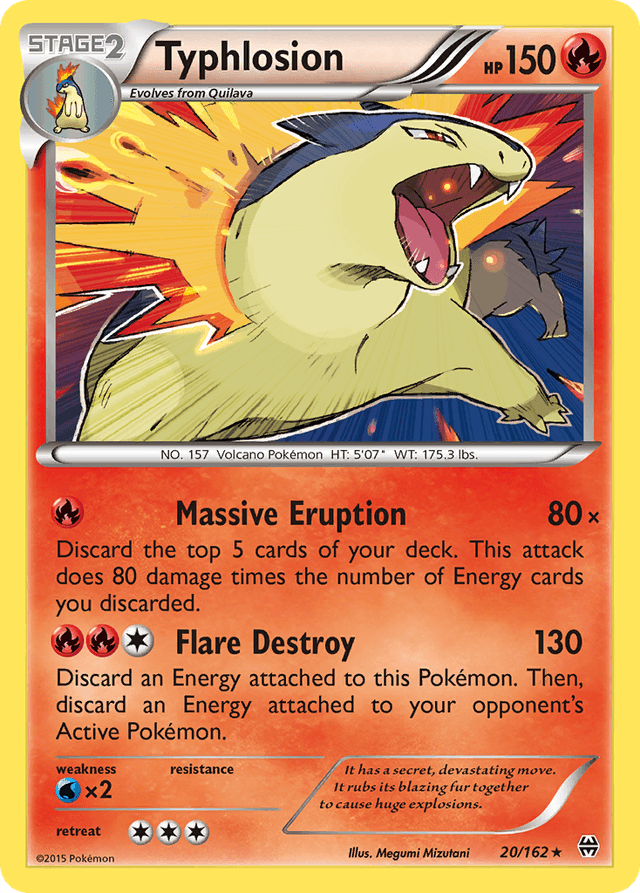 Typhlosion — BREAKthrough #20