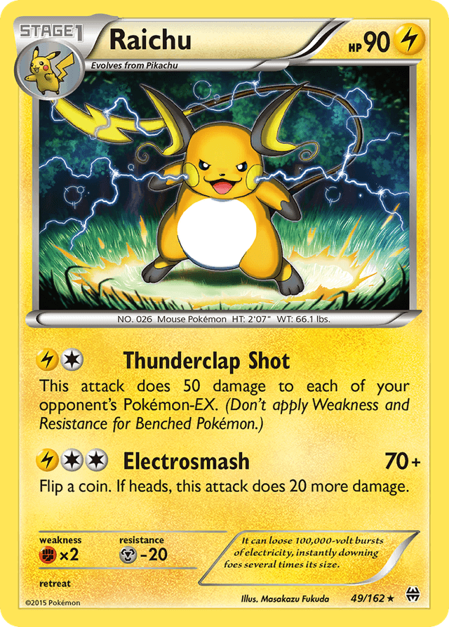 Raichu — BREAKthrough #49