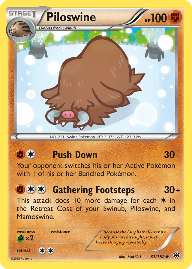 Piloswine — BREAKthrough #81