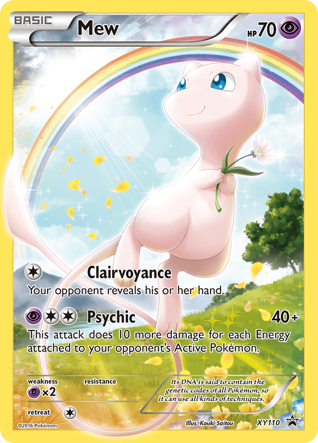 Mew — XY Black Star Promos #XY110