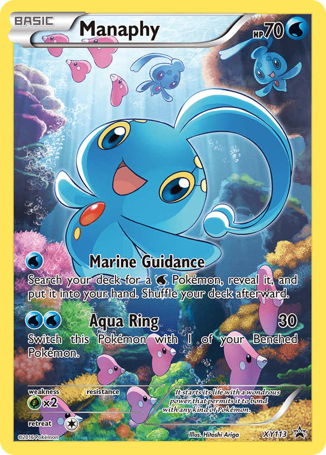 Manaphy — XY Black Star Promos #XY113