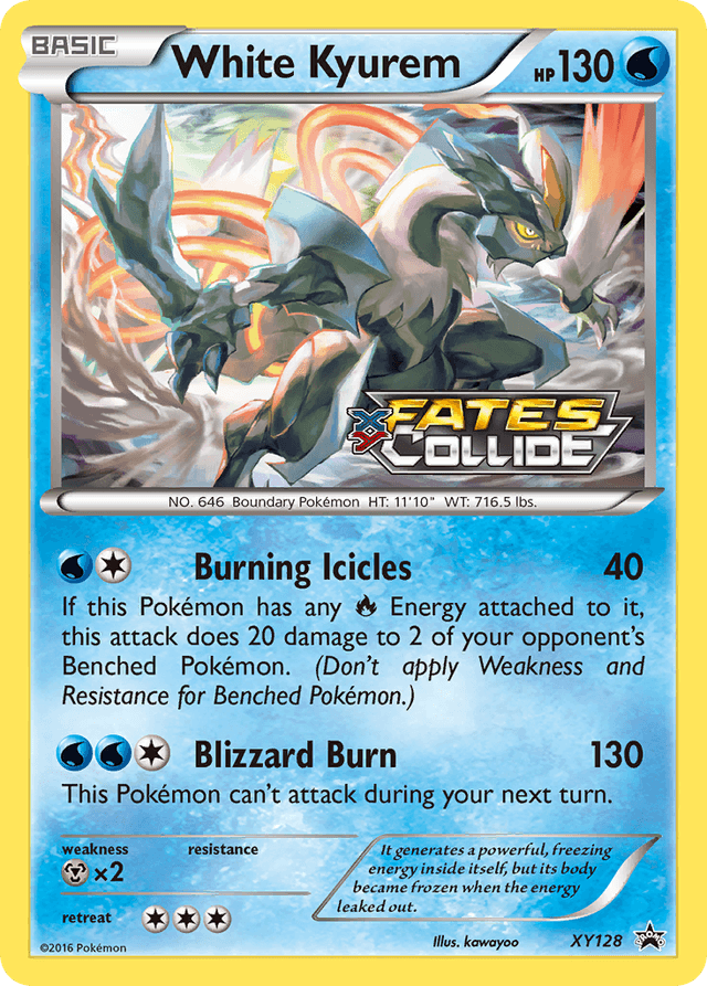 White Kyurem — XY Black Star Promos #XY128