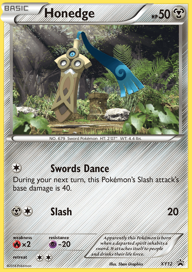 Honedge — XY Black Star Promos #XY12