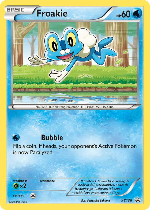 Froakie — XY Black Star Promos #XY138