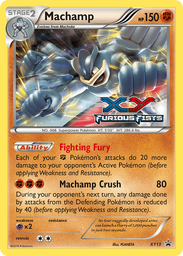 Machamp — XY Black Star Promos #XY13