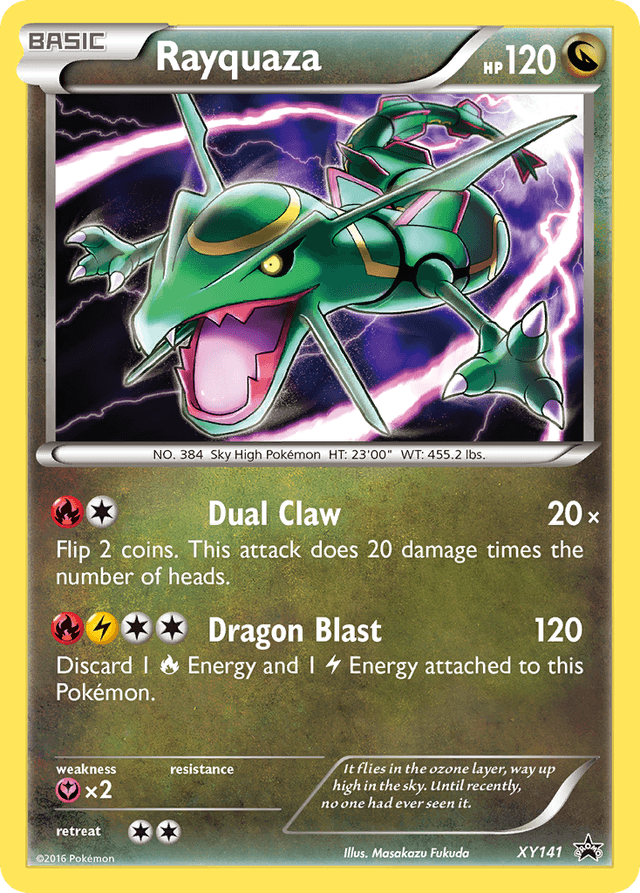 Rayquaza — XY Black Star Promos #XY141