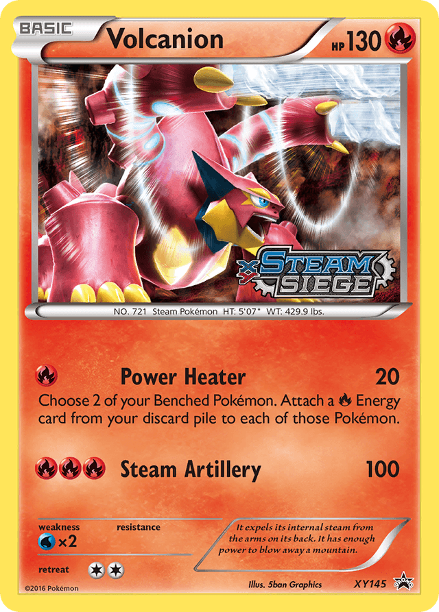 Volcanion — XY Black Star Promos #XY145