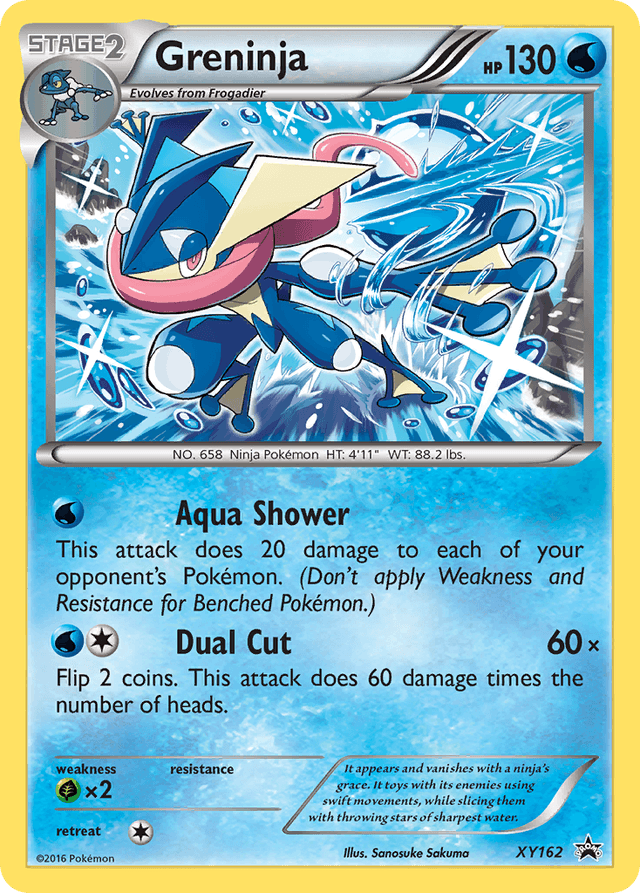 Greninja — XY Black Star Promos #XY162