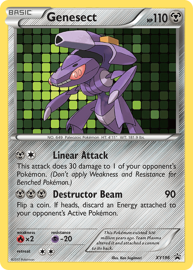Genesect — XY Black Star Promos #XY196