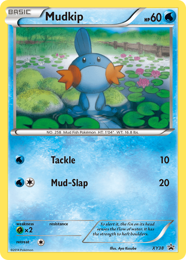 Mudkip — XY Black Star Promos #XY38