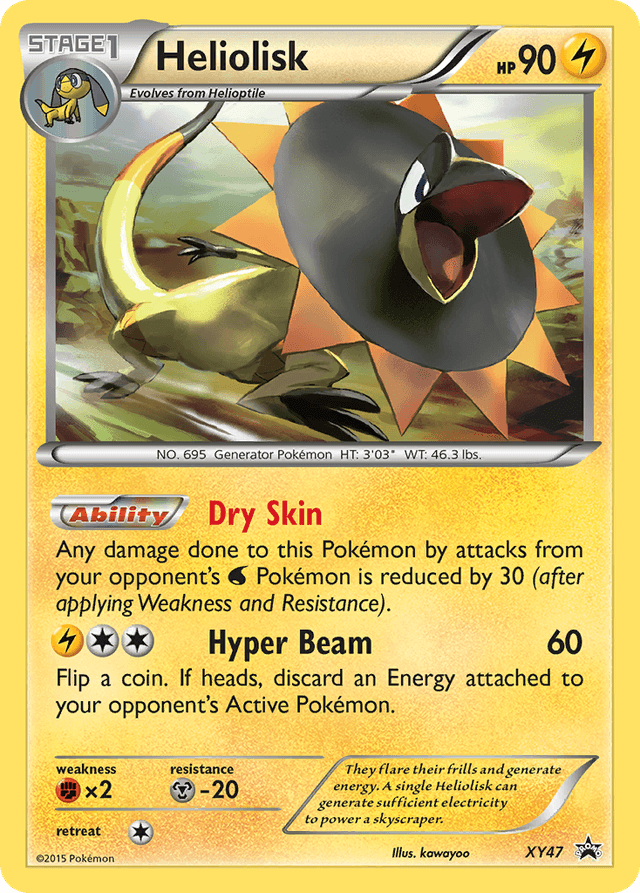 Heliolisk — XY Black Star Promos #XY47