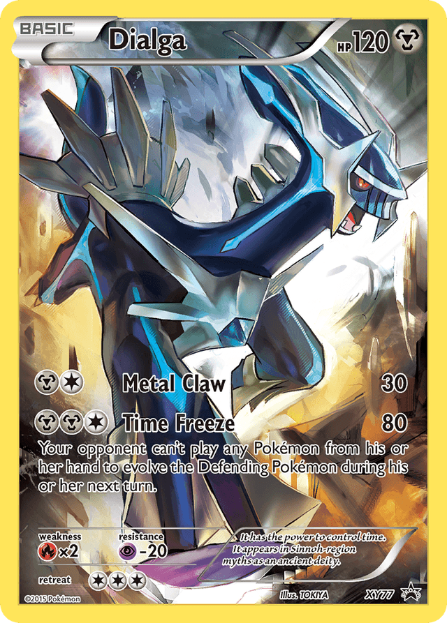 Dialga — XY Black Star Promos #XY77