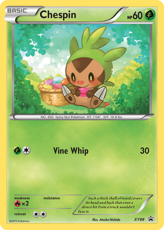 Chespin — XY Black Star Promos #XY88