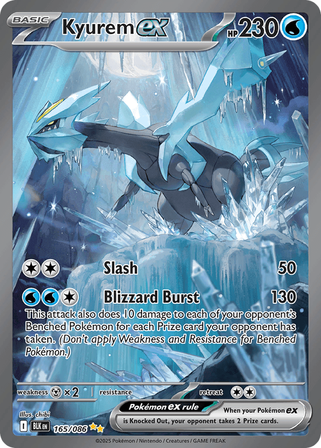 Kyurem ex — Black Bolt #165